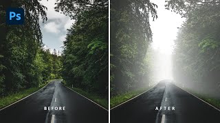 Use this Photoshop AI feature to create Realistic fog [upl. by Richers]