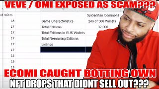 ECOMI OMI TOKEN LIES MISSING NFTS AND MORE MANIPULATION EXPOSED CAUGHT BOTTING OWN DROPS [upl. by Wohlen]