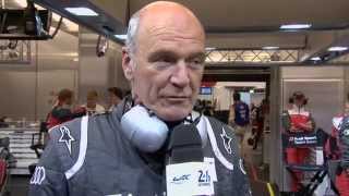 24 Heures du Mans 2014  Interview with Dr ULLRICH [upl. by Joel741]