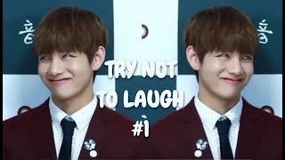 BTS TRY NOT TO LAUGH CHALLENGE 1 [upl. by Annaitsirk]