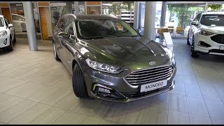 Ford Mondeo 2019 Electric Hybrid Review Walkaround Test Electro [upl. by Aicilav]