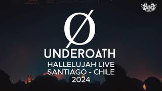 Underoath  Hallelujah live in Santiago de Chile Teatro Teletón 2024 [upl. by Millian882]