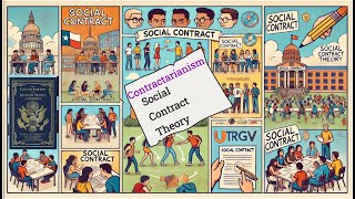 Contractarianism  The Ethics of Social Cooperation in less than 2 minutes [upl. by Buschi]