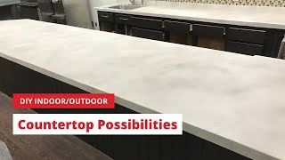 DIY Indoor Outdoor Countertop Possibilities [upl. by Bourke]