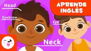 Las partes del cuerpo en inglés la cabeza  Aprende inglés [upl. by Asnerek]