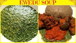 How to Make Ewedu Soup  Ewedu Elegusi  Nigerian Food [upl. by Eleets]