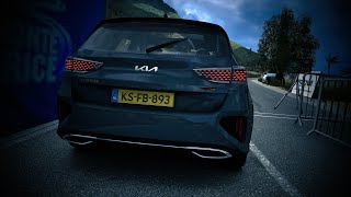 150hp Kia Ceed Gt Line 2024  Monte Erice Italia [upl. by Chaney]