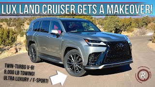 The 2022 Lexus LX 600 Is A Land Cruising OffRoad Legend With A Luxury Flair [upl. by Philps442]