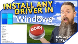 Install Any Driver in Windows Easily [upl. by Hsepid496]