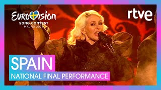 Nebulossa  ZORRA  Spain 🇪🇸  National Final Performance  Eurovision 2024 [upl. by Sarnoff]