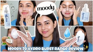 Moody Hyaluronic Acid Face Serum Review 7D hydroburst  Vyapti Mehra [upl. by Nileek557]