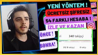 1 DAKİKADA 1000 TAKİPÇİ ARTTIRMA  ŞİFRESİZ ÜCRETSİZ İNSTAGRAM TAKİPÇİ HİLESİ [upl. by Tia]