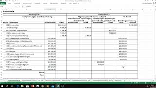 Ergebnistabelle erstellen einfach erklärt  Abgrenzungsrechnung  Kostenartenrechnung [upl. by Aliled]