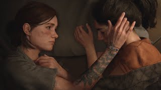 The Last of Us 2  Ellie and Dina FULL Romance  ALL Ellie and Dina Romance Scenes [upl. by Vassar]