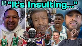 Muggsy Bogues SNAPS BACK at Antman Anthony Edwards and Crowns Jordan the GOAT [upl. by Robison]