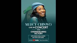 Mercy Chinwo Live In Concert  Youtube LiveStream [upl. by Ttekcirc]