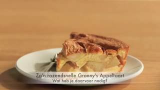 Benodigdheden  Grannys Wereldberoemde Appeltaart  Omas appeltaart recept  Grannys [upl. by Uchida]