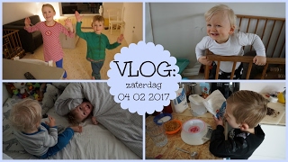 VLOG CHOCOLADEKOEKJES BAKKEN zaterdag 04 02 2017 [upl. by Dnomar]