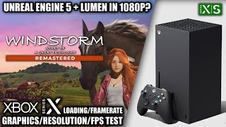 Windstorm Remastered  Xbox Series X Gameplay  FPS Test [upl. by Kcerred]