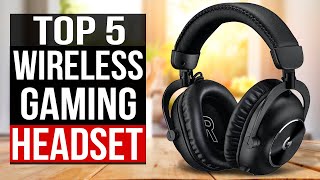 TOP 5 Best Wireless Gaming Headset 2024 [upl. by Verina]