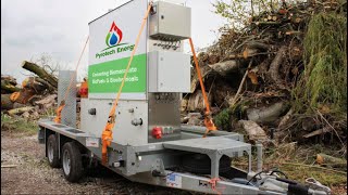 Mobile Pyrolysis PlantWaste to Energy PlantPyrotech Energy Pty Ltd [upl. by Enymzaj906]