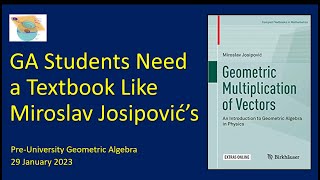 Geometric Algebra Students Need a Textbook Like Miroslav Josipovićs [upl. by Aile]