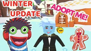 Fizzy Gets New Pets Roblox Adopt Me Winter Update [upl. by Anneres]