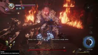 Nioh 2  Enenra Boss Fight No Damage [upl. by Giah]