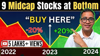 Huge Correction in 9 mid cap stocks  Best Stocks for 2024  Rahul Jainrahuljainfinance rahuljain [upl. by Novonod]