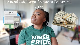 Anesthesiologist Assistant Salary in 2023TaxesSignon BonusesLocum OT [upl. by Ahseetal834]