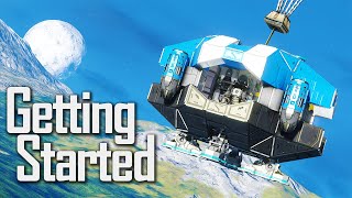 Getting Started in Space Engineers [upl. by Bradstreet187]