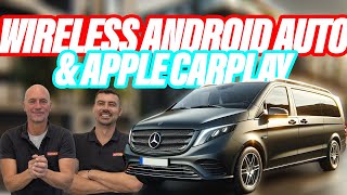 Mercedes Vito W 447 Radio tauschen  Wireless Android Auto und Apple Carplay [upl. by Enirahtak]