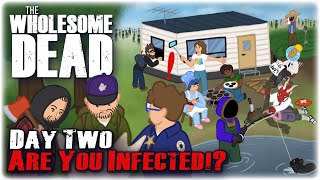 ARE YOU INFECTED  Project Zomboid Hardcore Multiplayer  Wholesomeverse  Day 2 [upl. by Ojahtnamas]