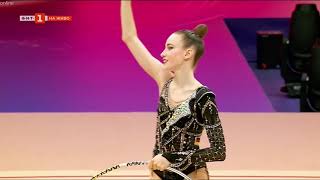 Darja Varfolomeev GER Hoop All Around Final 40th Rhythmic Gymnastics World Championships 2023 [upl. by Trojan]