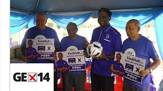 Three football legends stalwart supporters of BN [upl. by Almond646]