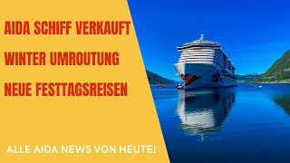 AIDA News Schiff weg Winter Kreuzfahrten abgesagt Umroutungen  alle Infos auf einen Blick [upl. by Yllib294]