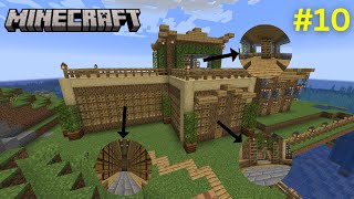 LETS BUILD A STORAGE HOUSE  MINECRAFT GAMEPLAY 10 [upl. by Kosey]