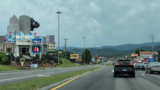 Sevierville Tennessee to Pigeon Forge Drive [upl. by Perrine]