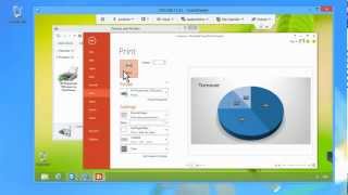 TeamViewer 8 features  Part 2 Remote Printing [upl. by Clotilde238]