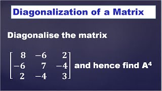 Matrices and Calculus MA3151Unit1Matrices Diagonalize the matrix Easy method  Problem in Tamil [upl. by Varney]