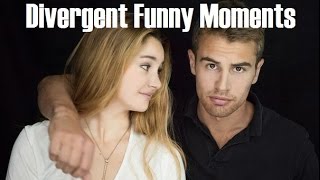 Divergent Star Theo James Talks Chemistry With Shailene Woodley [upl. by Karine]