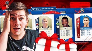 DRAFT Z PELE 98  PREZENT NA DZIEŃ DZIECKA  FIFA WORLD CUP 2018 [upl. by Annaiv]