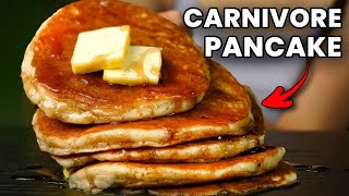 EASIEST Carnivore Pancakes EVER Dairy Free [upl. by Ollopa]