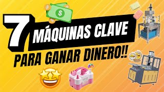 🚀7 MÁQUINAS CLAVE para ¡¡GANAR DINERO💸 [upl. by Danice]