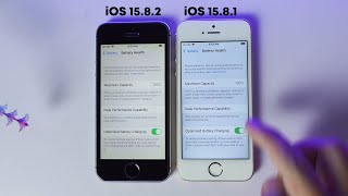 iOS 1582 Vs iOS 1581 on iPhone SE Speed Test [upl. by Ellord]