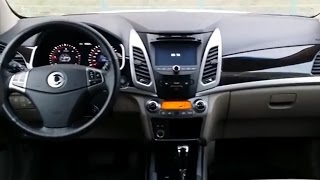 SsangYong New Actyon  салон багажник interior review [upl. by Herring]