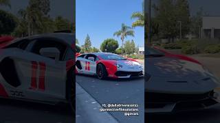 DDE Lamborghini Aventador SVJ with New PFS Wrap and Gintani Exhaust Sounds Amazing  GSCN Videos [upl. by Cosimo]