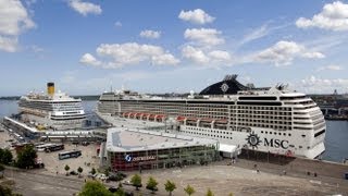 Parken am Ostseekai in Kiel kurz [upl. by Suqram276]