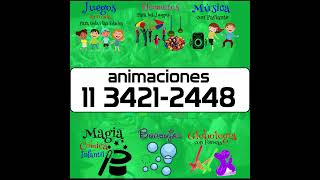 Animacion infantil en CABA [upl. by Ahtibat209]