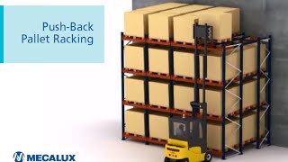 Pushback Pallet Racking [upl. by Oeak492]